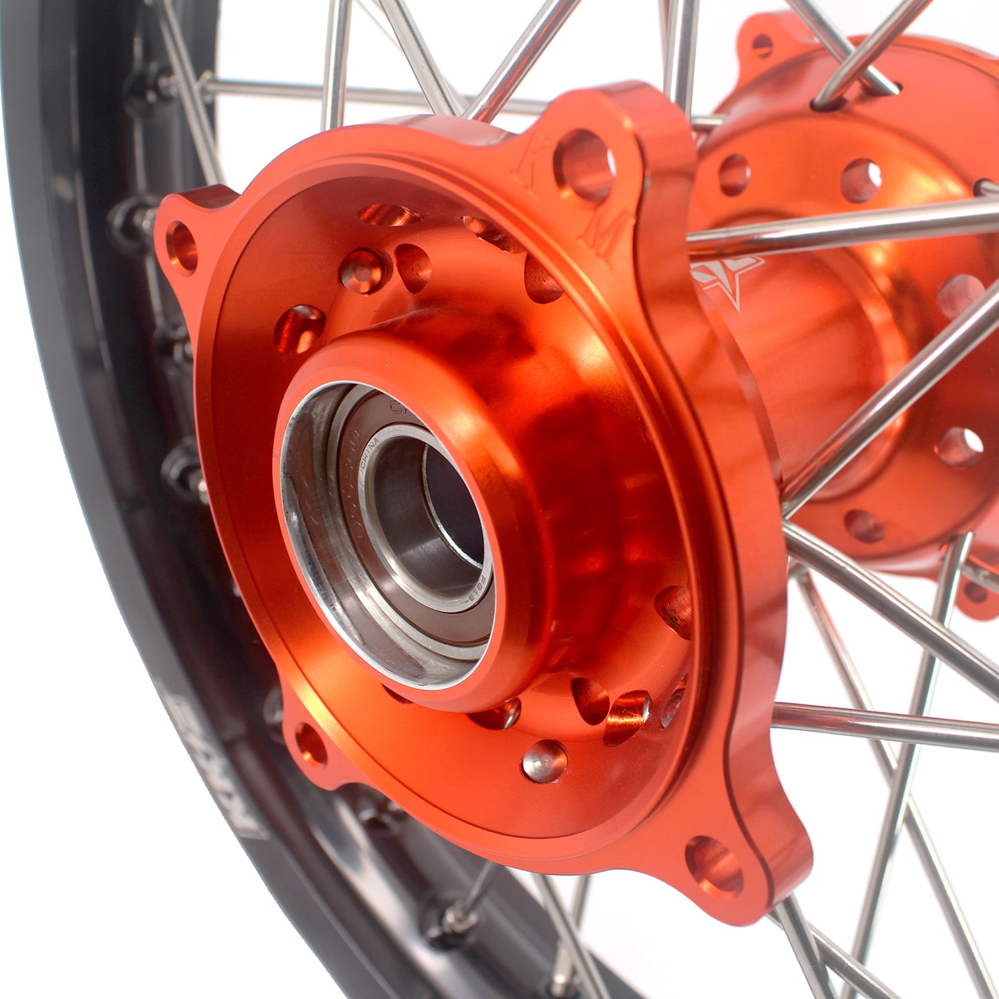 Pre-order KKE 19/16 Factory Size Kids Big Wheels Rims Fit KTM SX 85 2025 Orange