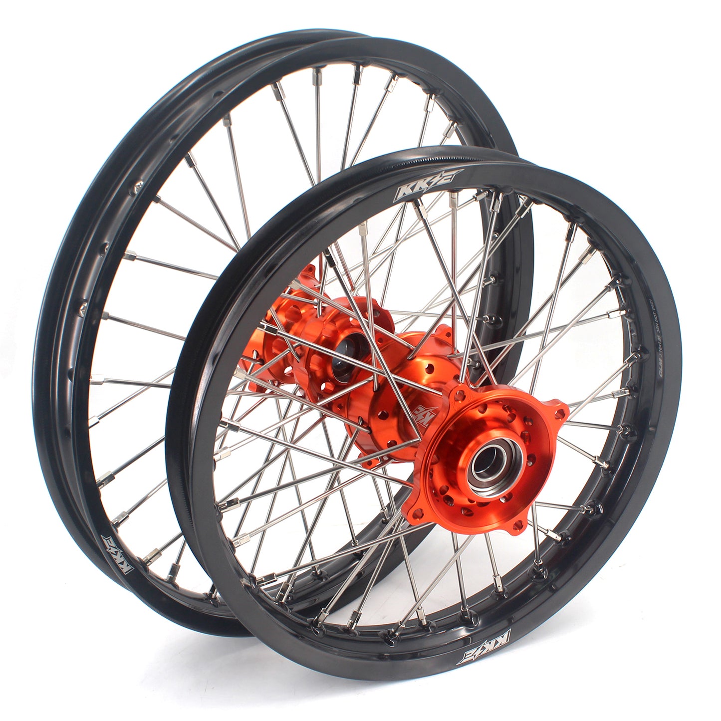 Pre-order KKE 19/16 Factory Size Kids Big Wheels Rims Fit KTM SX 85 2025 Orange