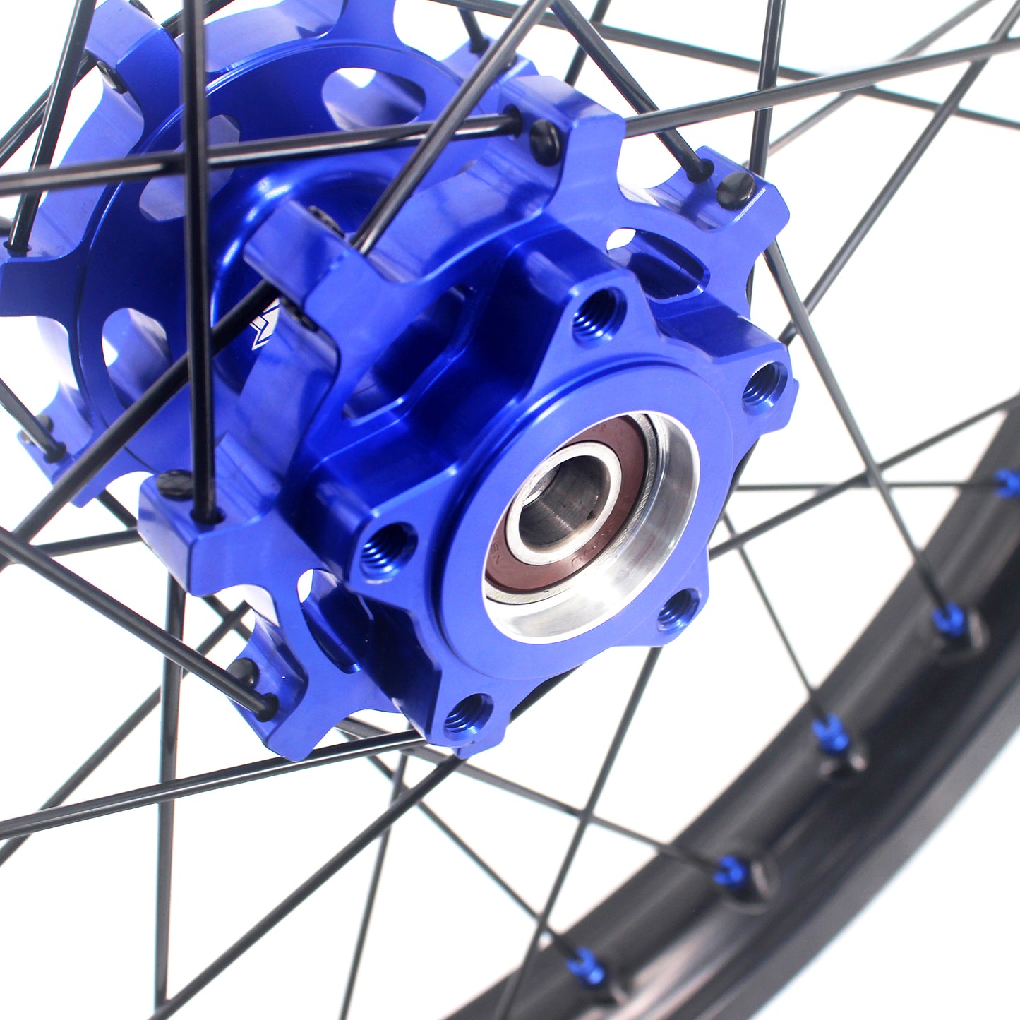 KKE Factory Stock 21 & 18 E-Bike Motorcycle Wheels Rims Fit For E-Ride PRO-S 2024 Blue