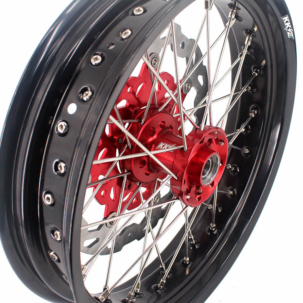 KKE 3.5 & 4.25 Cush Drive Supermoto Wheels for Honda XR400R XR600R