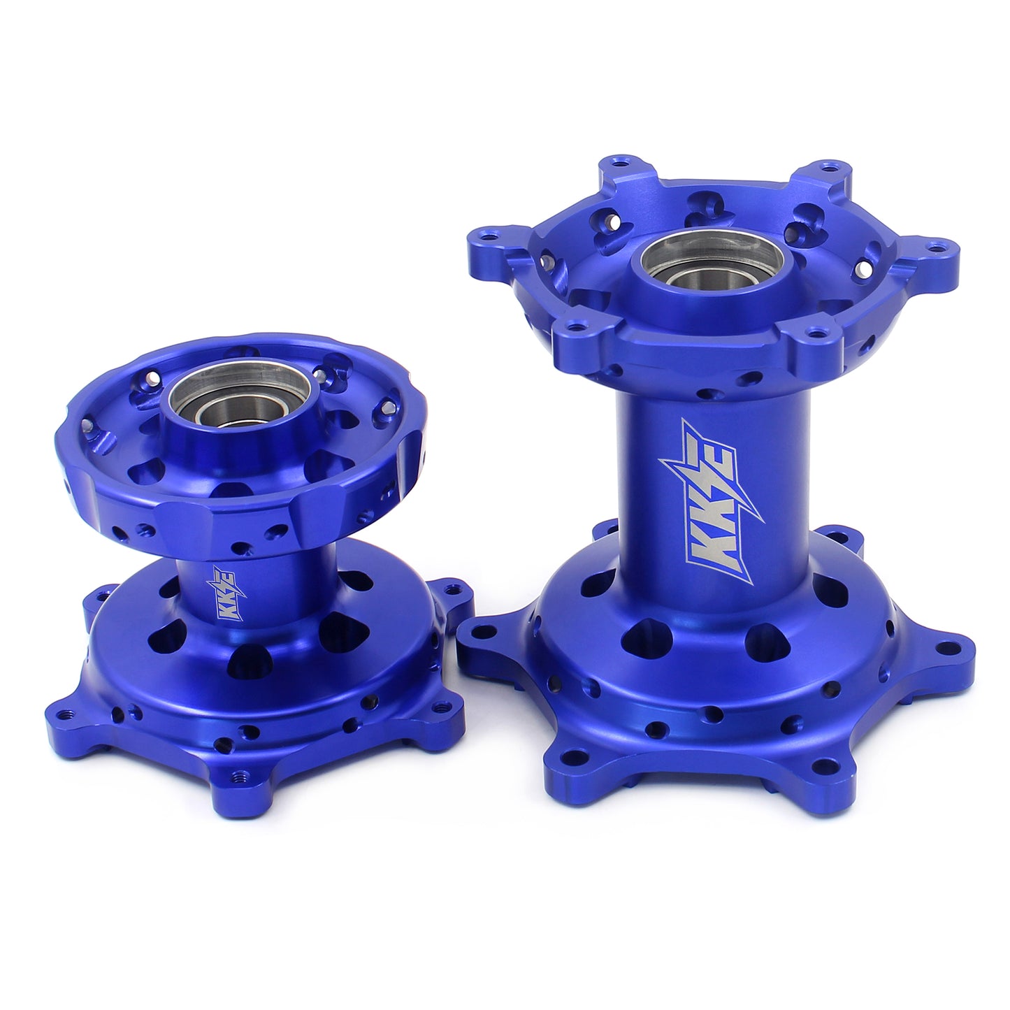 KKE Replacement Blue Wheel Hub Set For Yamaha YZ125 YZ250 YZ250F YZ450F 2024