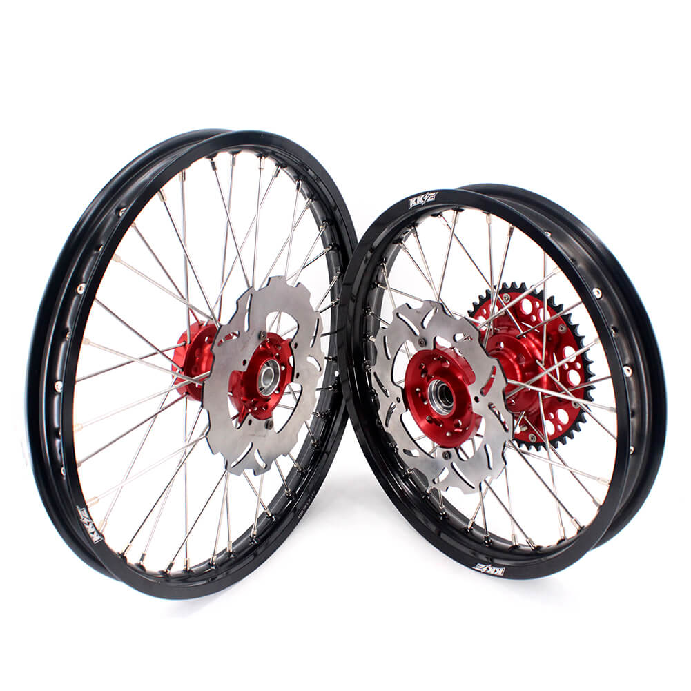 KKE 21" 18" or 21" 19" Alloy Wheels Rims For HONDA CR125R CR250R CRF250R CRF450R