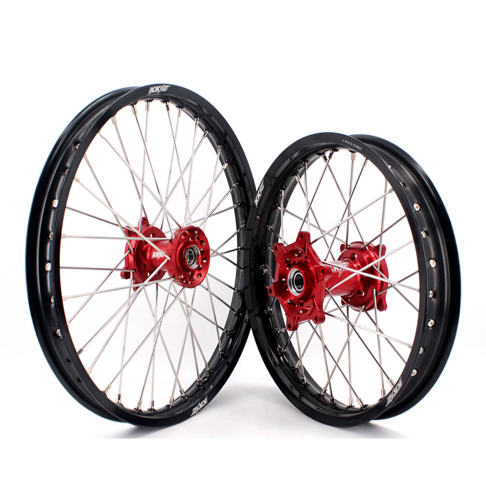 KKE 21" 18" or 21" 19" Alloy Wheels Rims For HONDA CR125R CR250R CRF250R CRF450R