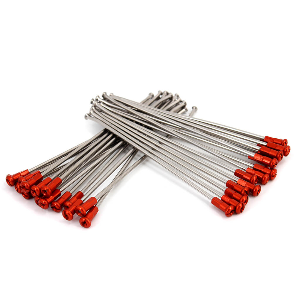 KKE 1.6*21 FRONT STAINLESS STEEL SPOKE KIT FOR KTM SX SXF EXC EXC-F EXC-W XC XCF XCW XCW-F ALL MODEL 1999-2019 - KKE Racing