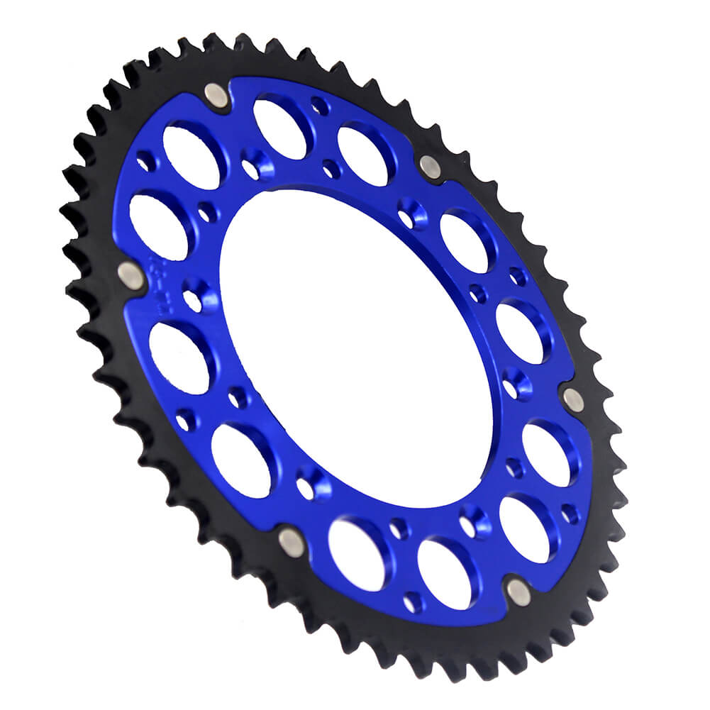 KKE BLUE 44T 48T 49T 50T 51T 52T BILLET SPROCKET FOR YAMAHA YZ250F YZ450F WR250F WR450F YZ125 YZ250 - KKE Racing