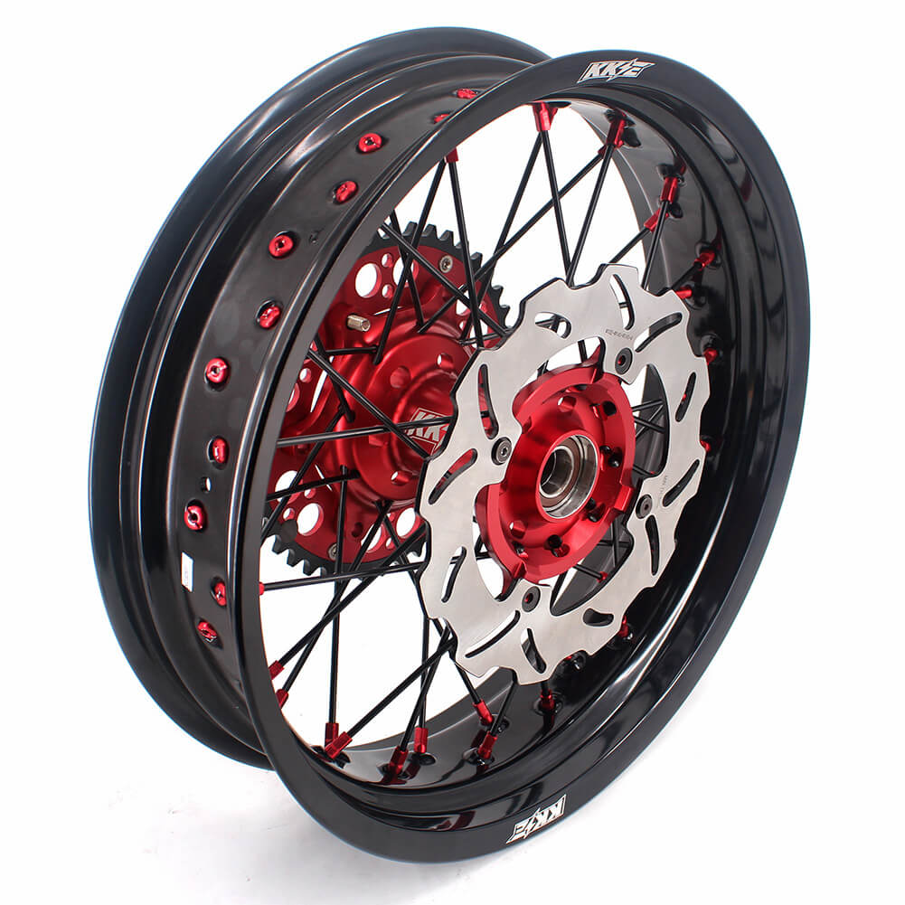 KKE 17 Inch Supermoto Wheels Fit for Honda CRF450L 2019-2021 CRF250R CRF450R 2025
