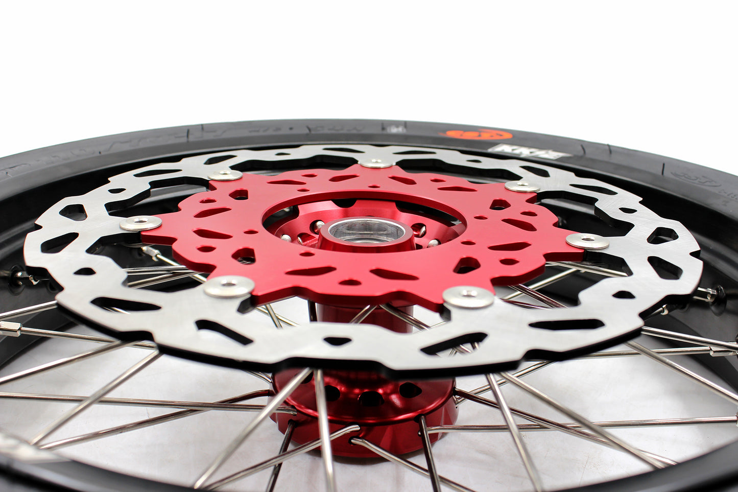 KKE 3.5 & 4.25*17inch Supermoto Wheels CST Tires For HONDA CRF450L 2019-2021 CRF450RL 2021-2025
