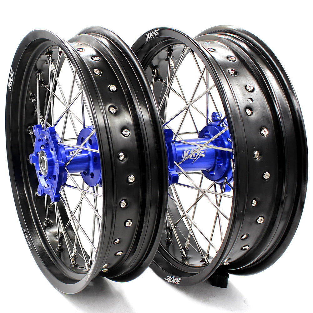 KKE 3.5/4.25 Supermoto Wheels For SUZUKI DRZ400SM 2005-2024
