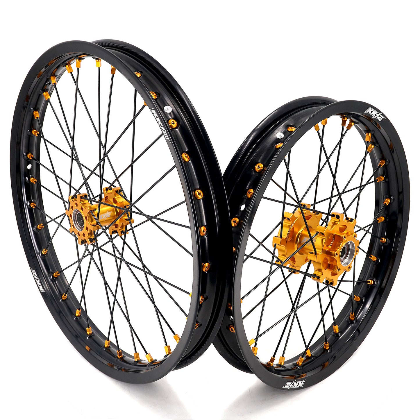 US Stock KKE 1.6*19" & 1.85*16" Electric Dirtbike Wheels Rim For Sur Ron Light Bee-X 2019-2023 Gold