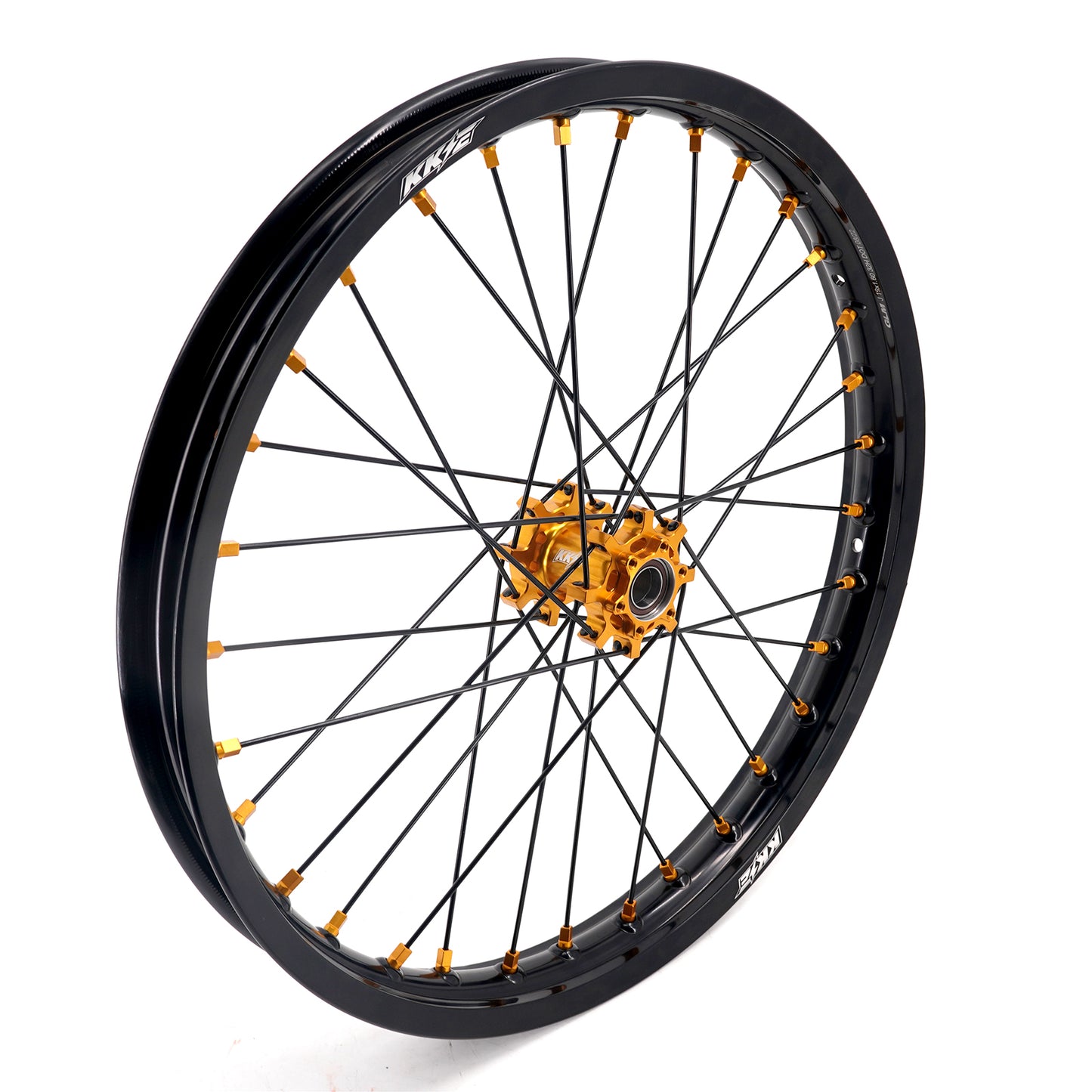 US Stock KKE 1.6*19" & 1.85*16" Electric Dirtbike Wheels Rim For Sur Ron Light Bee-X 2019-2023 Gold