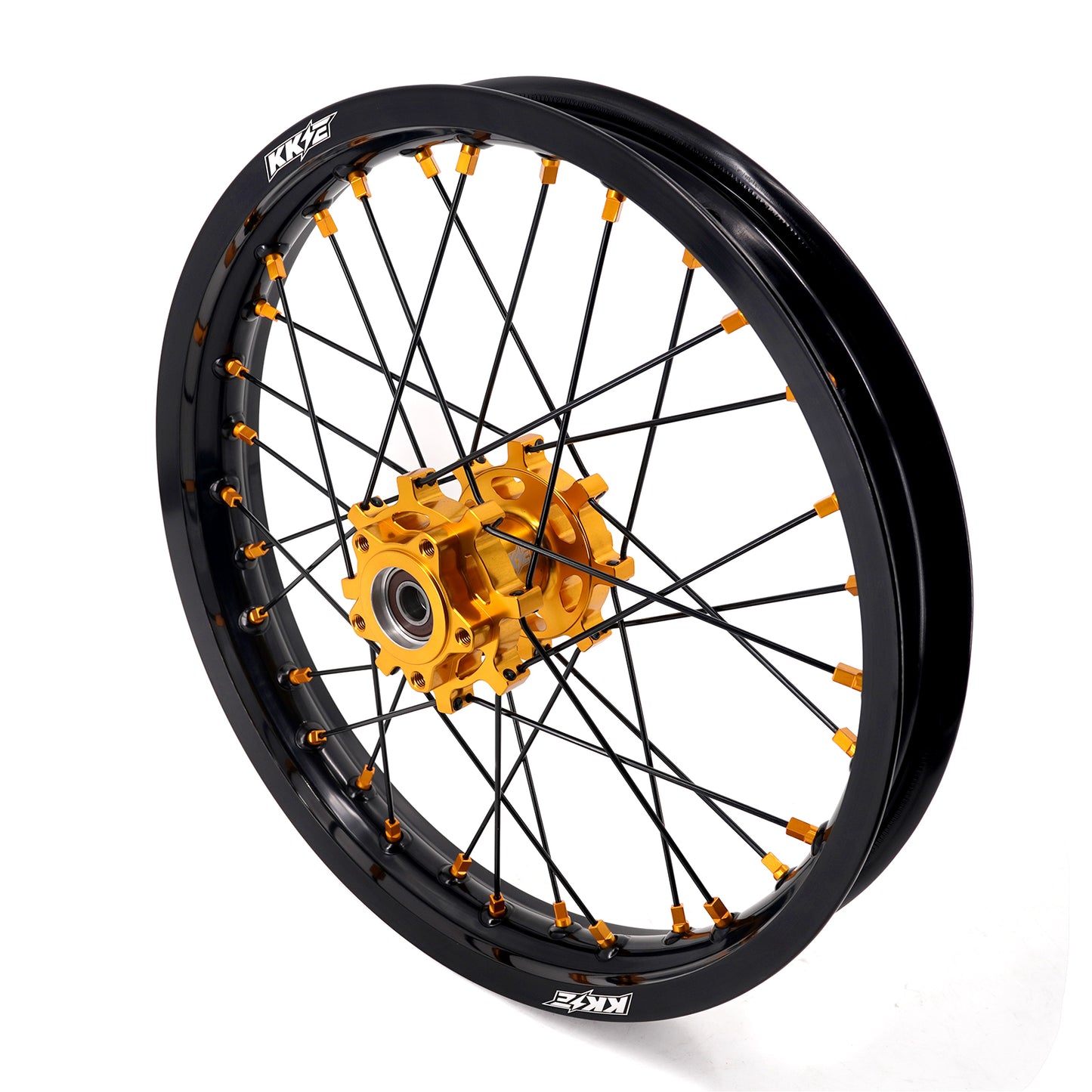 US Stock KKE 1.6*19" & 1.85*16" Electric Dirtbike Wheels Rim For Sur Ron Light Bee-X 2019-2023 Gold