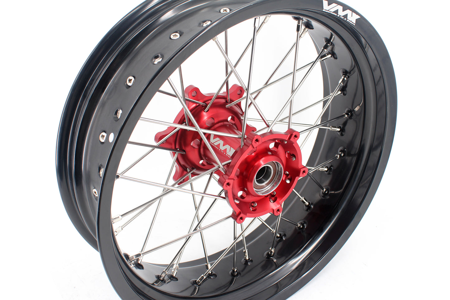 KKE 3.5/4.25*17" CNC Supermoto Wheels Rims Set For Gas Gas EC 250/300 2004-2017