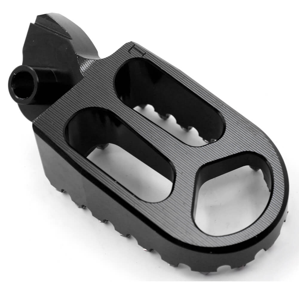 KKE RED BLUE BLACK CNC BILLET FOOTPEGS FOR HUSQVARNA CR SM SMR TC TE TXC WR 50-610 1999-2013 - KKE Racing