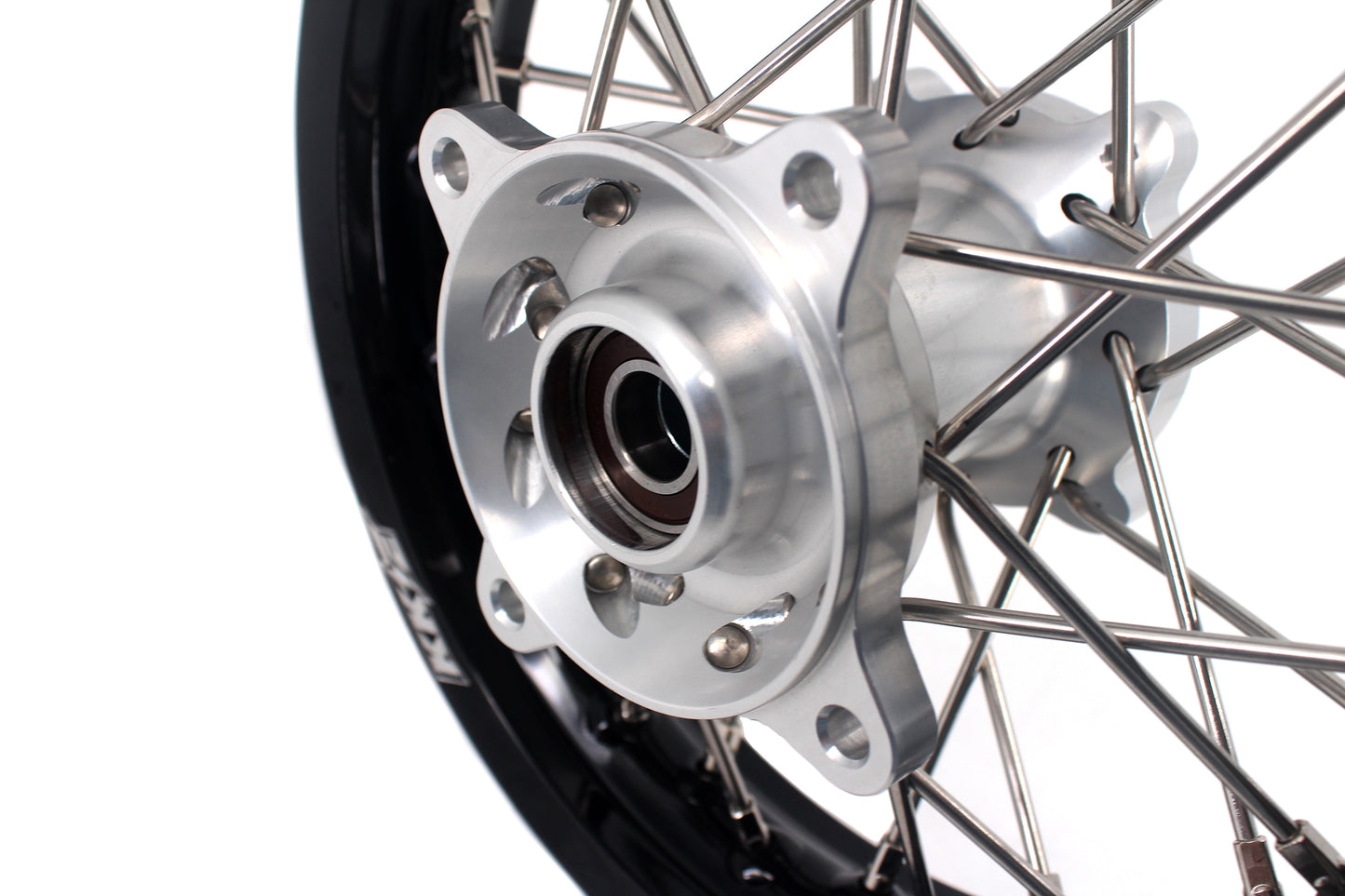 KKE 12 & 10 Kid's Wheels For KTM SX50 2014-2023 For Gas Gas MC50 2021-2024 Mini Bike Silver&Black