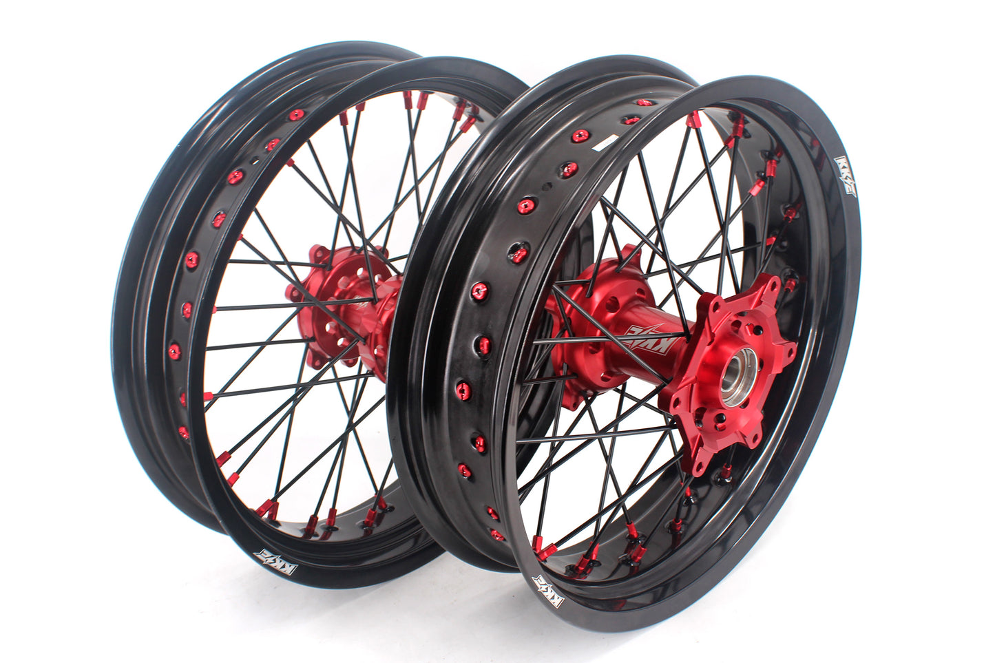 Pre-order KKE 17inch Supermoto Wheels For Honda CRF250R 2014-2025 CRF450R 2013-2024 CRF450X 2019-2025
