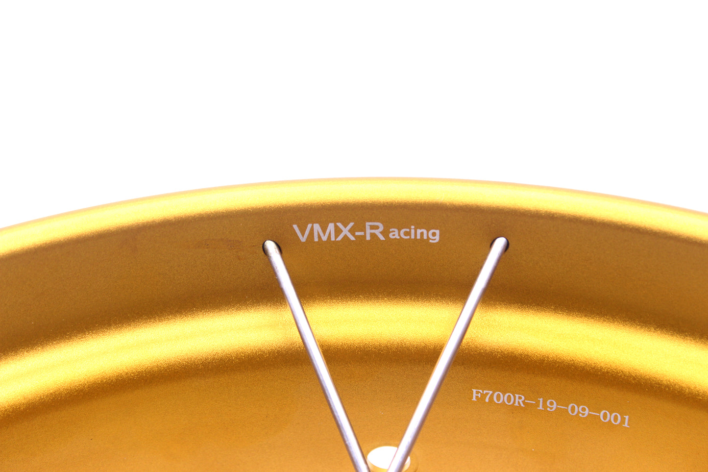VMX 3.0*19 & 4.25*17 Tubeless Wheels Rims Fit for BMW F700GS 2012 - 2018 Gold Rims Black Hubs