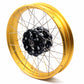 VMX 3.0*19 & 4.25*17 Tubeless Wheels Rims Fit for BMW F700GS 2012 - 2018 Gold Rims Black Hubs