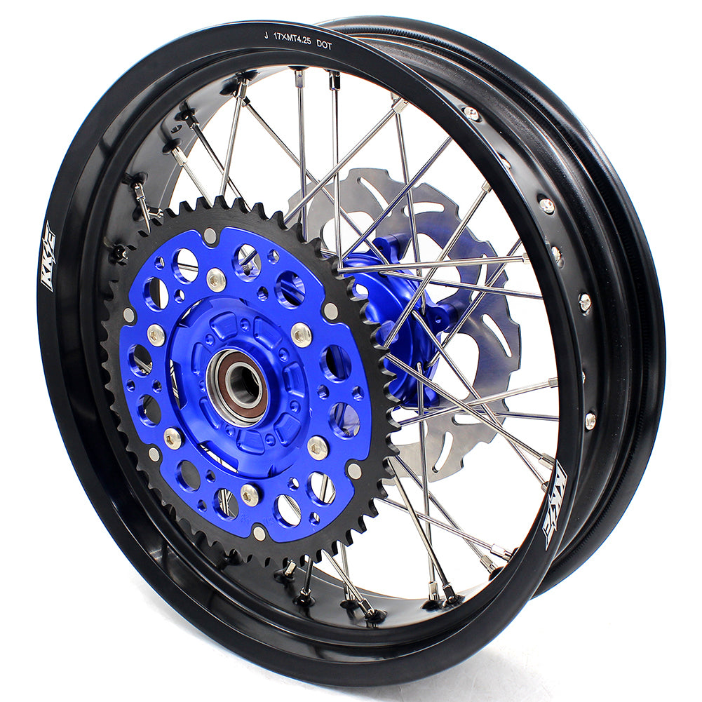 KKE 17 Inch CUSH Drive on Road Supermoto Wheels Rims For SUZUKI DRZ400SM 2005-2024