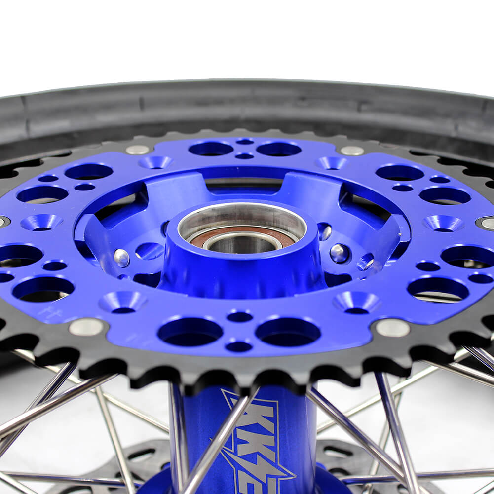 KKE 3.5/4.25*17inch Wheels Tires For 2003-2025 KTM SX SX-F XC EXC EXC-F Husqvarna Husaberg Blue & Black