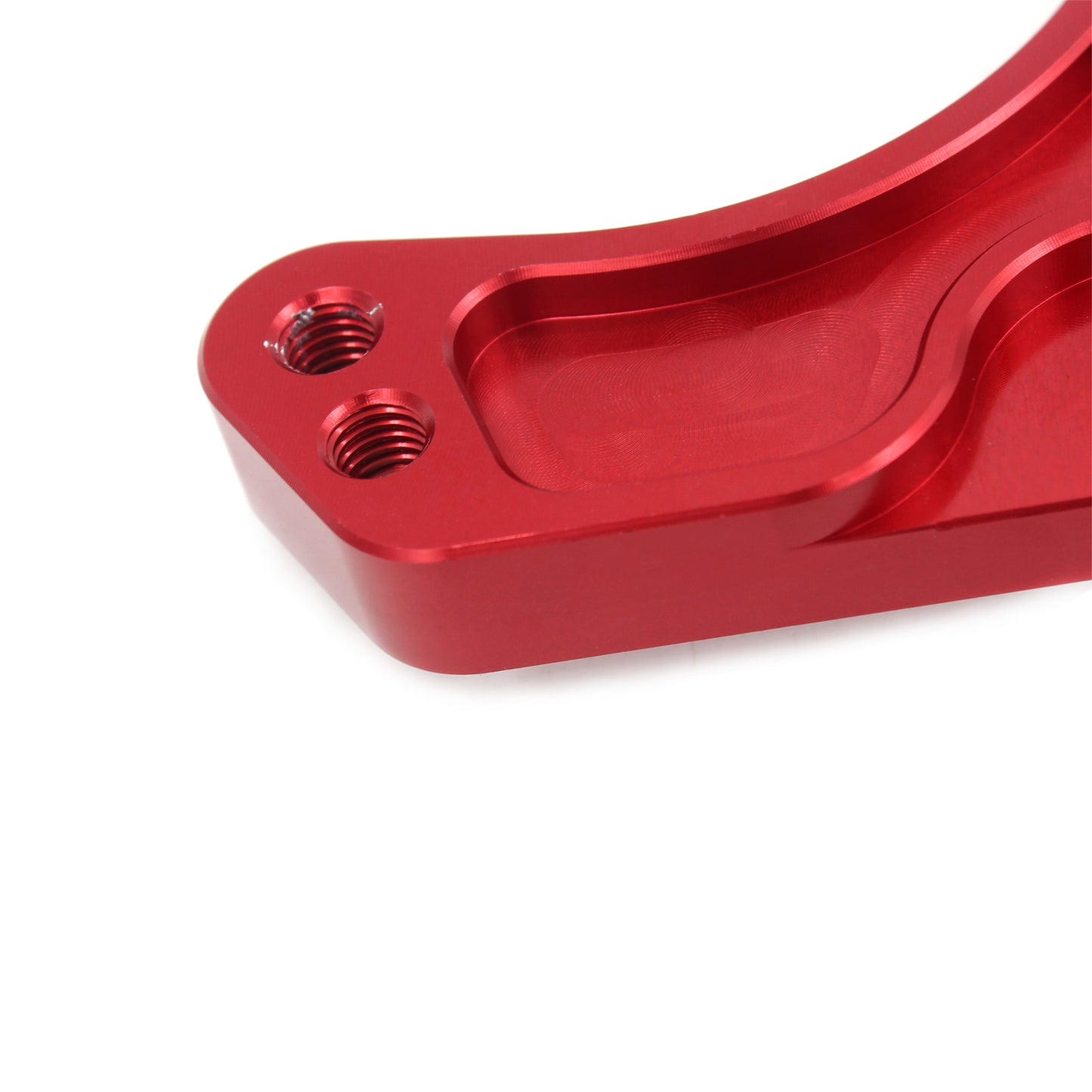 KKE Brake Adapter Compatible with Honda CRF250R 04-21 CRF450R 02-21 Red