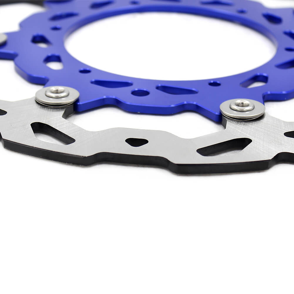 KKE Orange/Blue Oversize 320MM Brake Disc For KTM 125CC-640CC 1998-2022