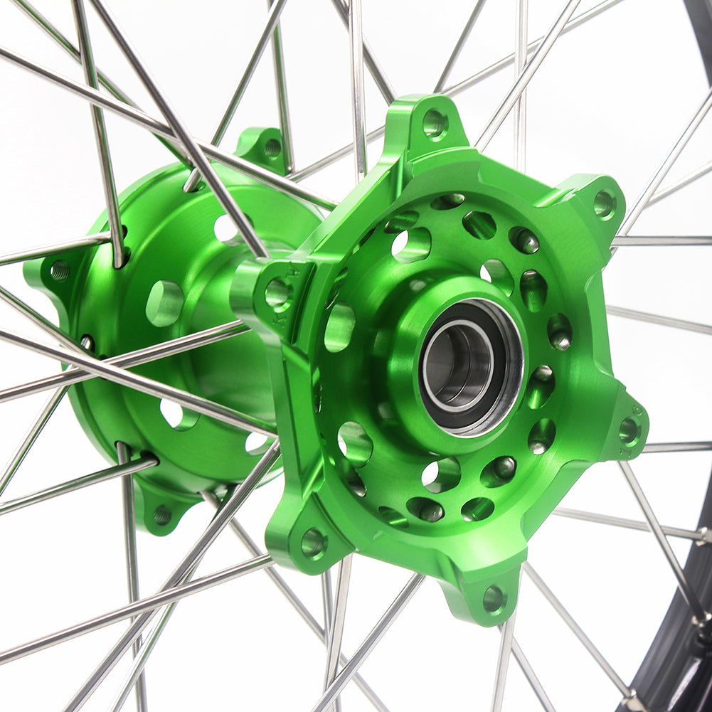 KKE 21/18 Enduro Wheels For KAWASAKI KX250F KX450F 2019-2021 KX450X KX450 2019-2025
