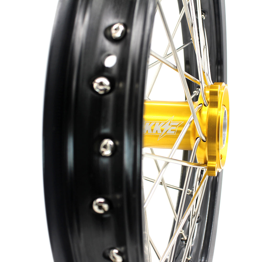KKE 19 & 16 RM80 RM85 1993-2025 Kids Wheels for Suzuki Gold Hub