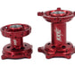 KKE CNC Red Front & Rear Hubs Set For SUZUKI RMZ250 2007-2024 RMZ450 2005-2024