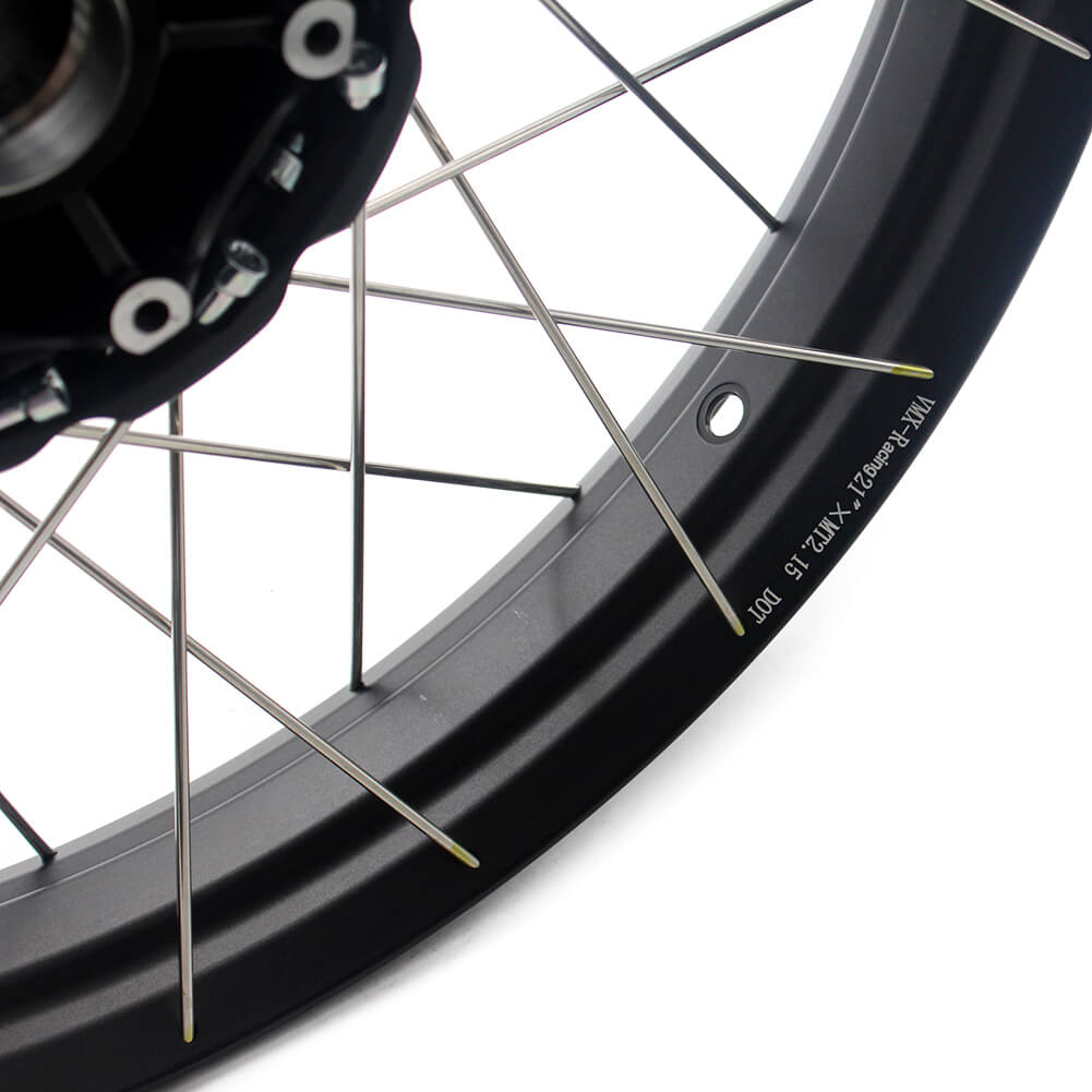 VMX-Racing 21inch &17inch Tubeless Wheels Compatible with BMW F800GS / Adventure 2008-2020