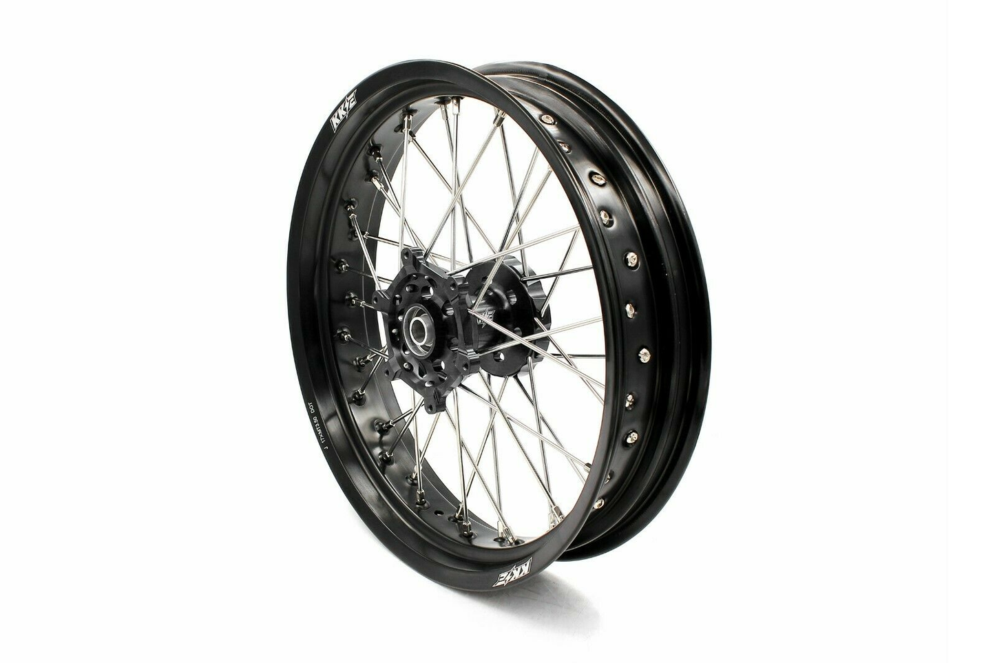 KKE 3.5/4.25*17inch Supermoto Wheels Rims For SUZUKI DRZ400SM With Disc