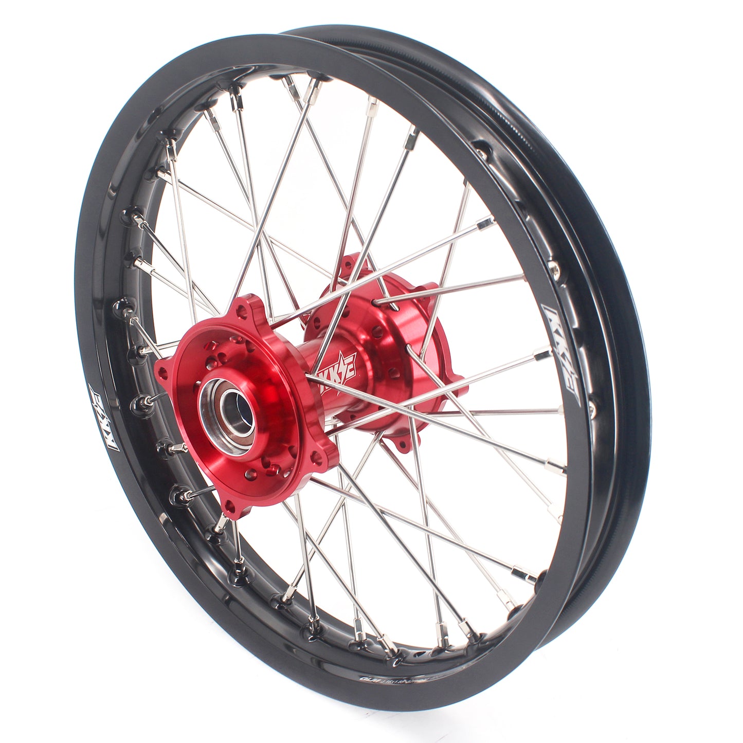 KKE 17"*1.4/14"*1.6 Small Kid's Wheels For KTM SX 85 GAS GAS MC85 2021-2024 Red Hub