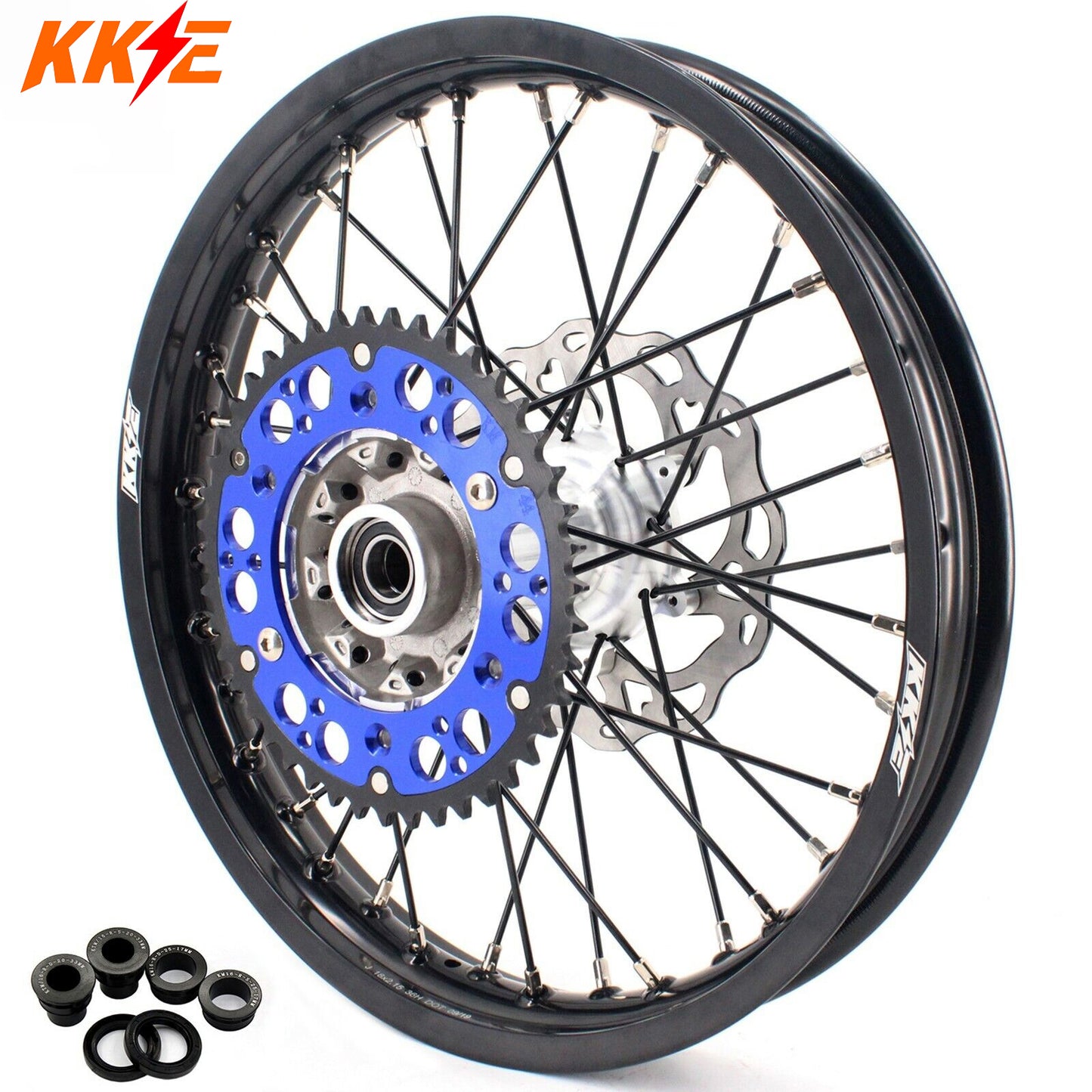 KKE 18×2.15 New Generation Cast Rear Wheel Rim For KTM SX SX-F XCW EXC EXC-F EXC-W 2003-2024