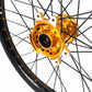 China Factory Stock KKE 21" & 18" E-Bike Spoke Wheels Rims Fit SurRon Ultra Bee 2023 Gold Hub & Black Rim