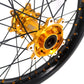 China Factory Stock KKE 21" & 18" E-Bike Spoke Wheels Rims Fit SurRon Ultra Bee 2023 Gold Hub & Black Rim