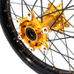 China Factory Stock KKE 21" & 18" E-Bike Spoke Wheels Rims Fit SurRon Ultra Bee 2023 Gold Hub & Black Rim