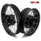 VMX-Racing Fit Honda NX400 NX500 2024-2025 Black Hub & Black Rim 2.5*19 & 4.25*17 Tubeless Wheels
