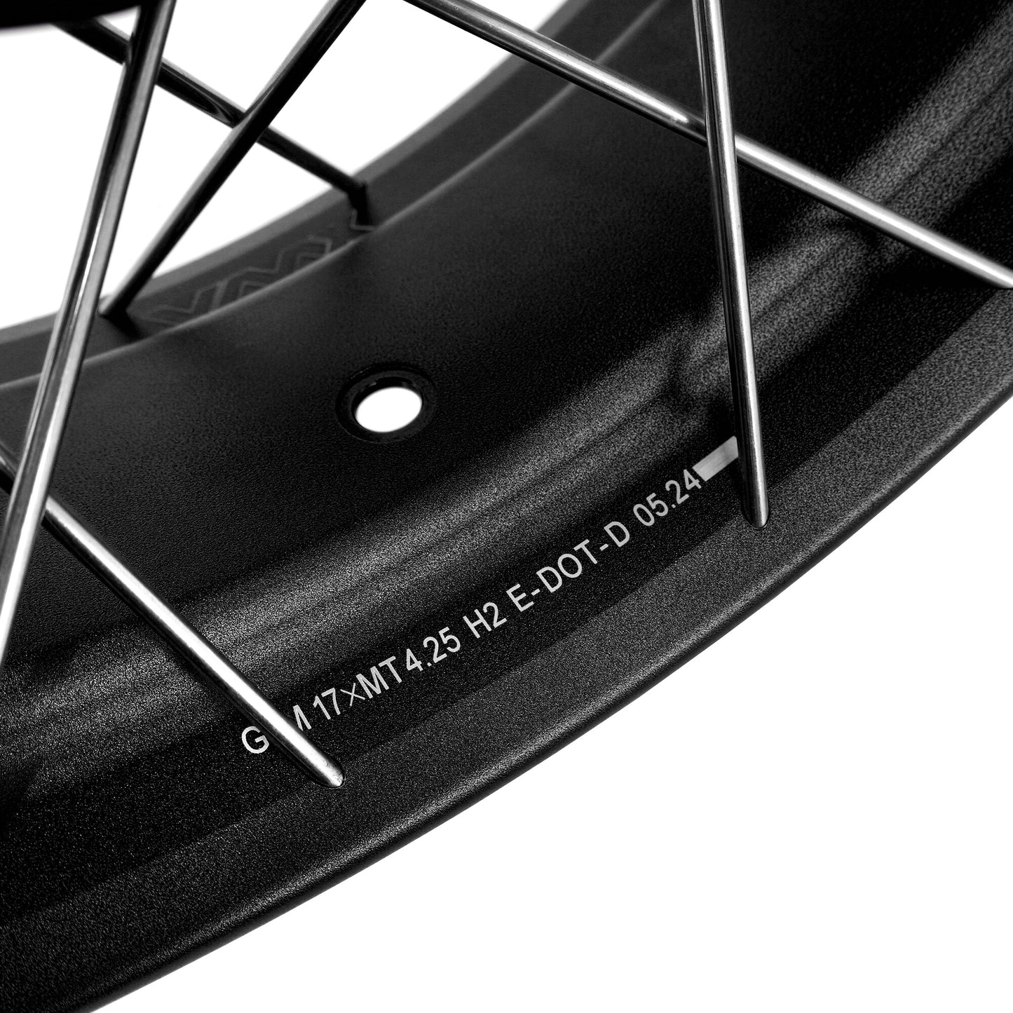 VMX-Racing Fit Honda NX400 NX500 2024-2025 Black Hub & Black Rim 2.5*19 & 4.25*17 Tubeless Wheels