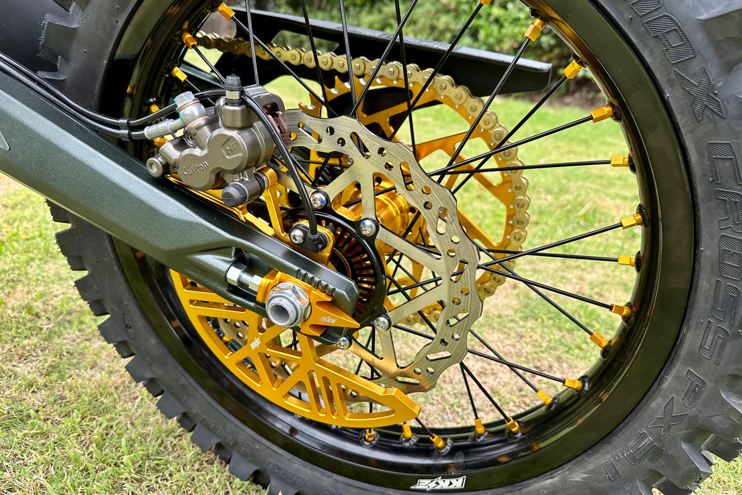 KKE Aluminum Rear Brake Disc Guard Fit SURRON Ultra Bee 2023-2024 (Collective)