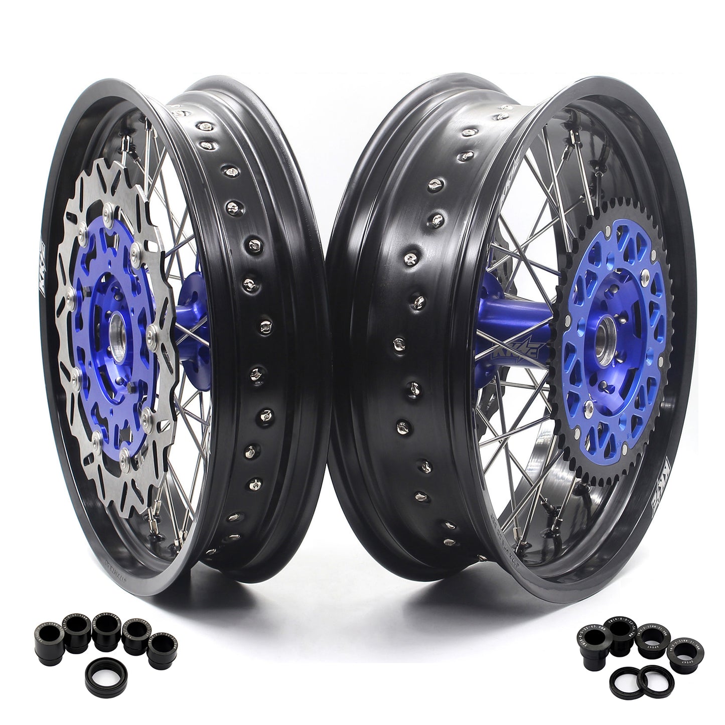 KKE 3.5 & 4.25*17inch Wheels for YAMAHA YZ125/250 YZ250F/450F WR250F/450F YZ250X 2016-2023