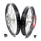 KKE 21" 19" MX Casting Alloy Wheels For HONDA CRF250R CRF450R CR125R CR250R 2002-2013 Silver&Black