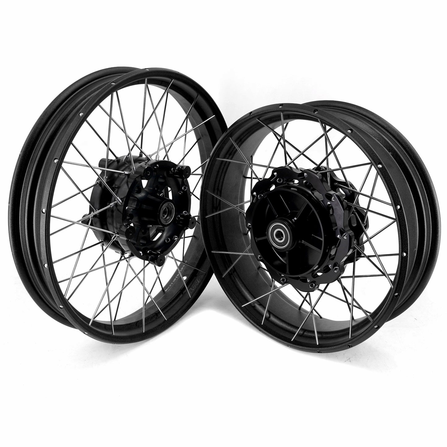 VMX-Racing Fit Honda NX400 NX500 2024-2025 Black Hub & Black Rim 2.5*19 & 4.25*17 Tubeless Wheels