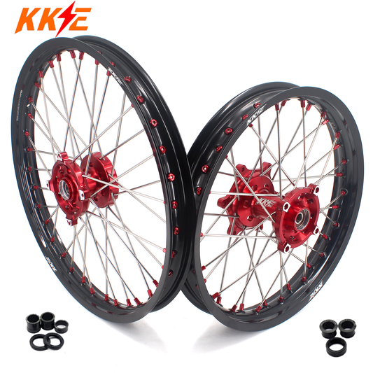 KKE 21×1.6/18×2.15 Enduro For HONDA XR250R XR250 BAJA CRF230L Dirtbike Off Road Wheel