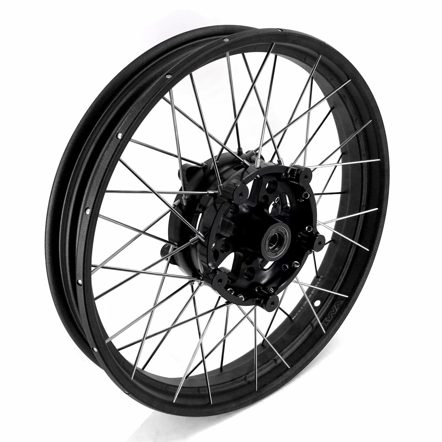 VMX-Racing Fit Honda NX400 NX500 2024-2025 Black Hub & Black Rim 2.5*19 & 4.25*17 Tubeless Wheels