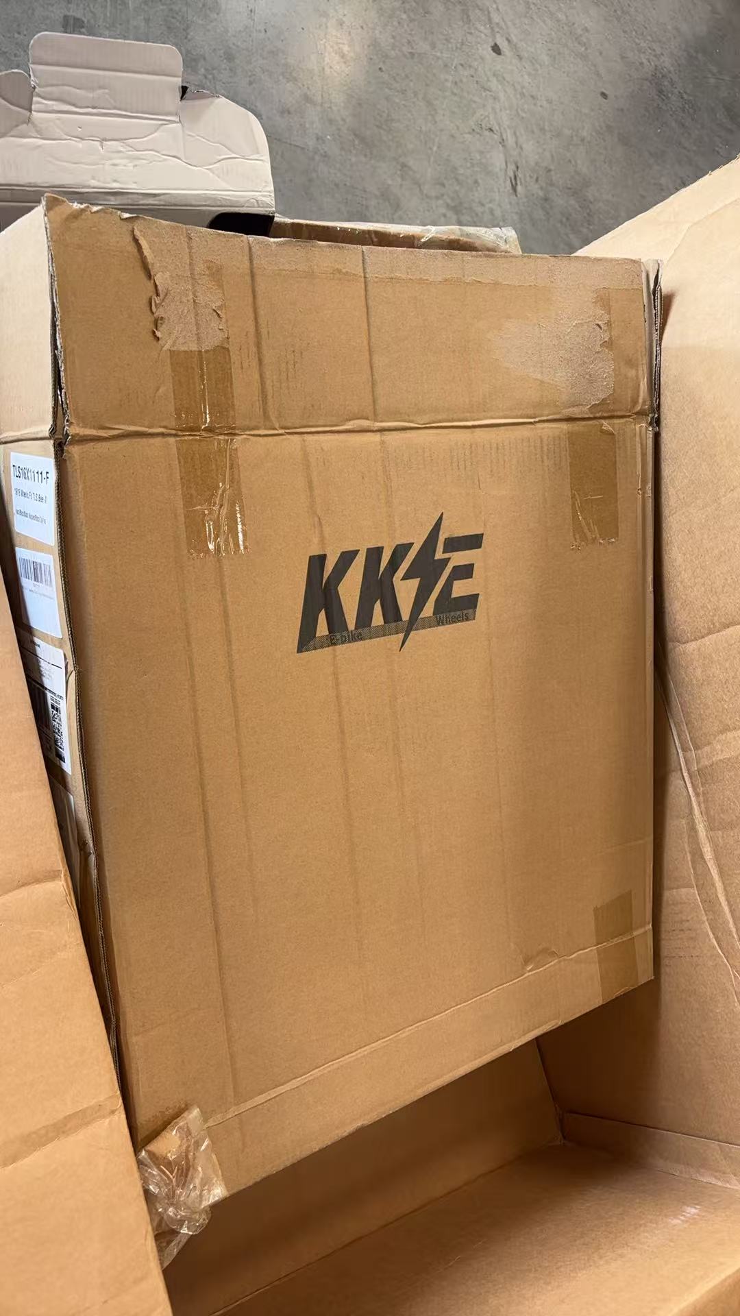 Second-hand US Stock KKE 19" 16" Spoke Wheels Rims Fit Talaria Sting MX3 / R MX4 Electric E-bike All Black