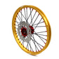 KKE 21" 18" Cast Red Hubs Billet With Gold Rim For HONDA CR125R 1998-2001 CR250R 1997-2001