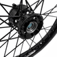 KKE 19 & 16 Kid's Big Spoke Wheels Rims Fit KTM SX 85 2025 All Black