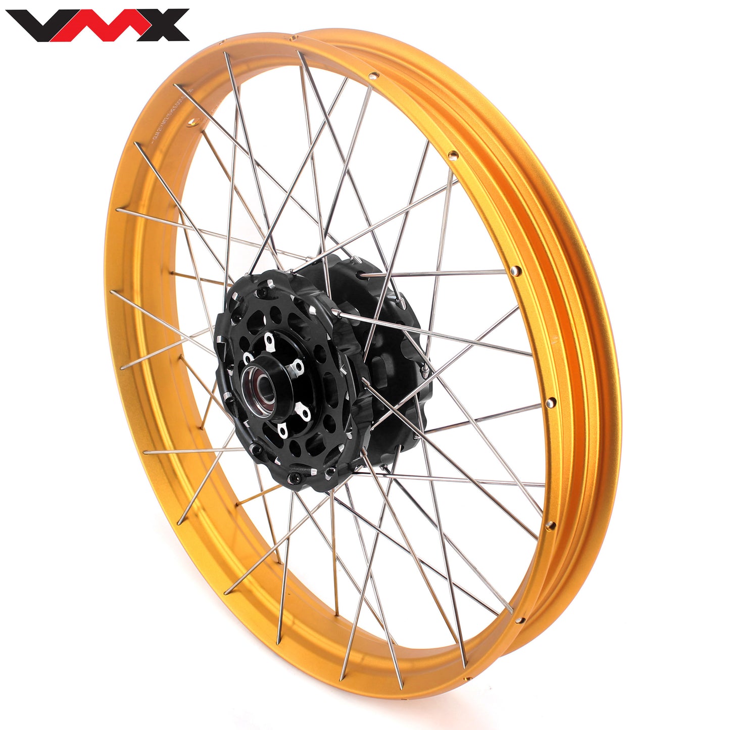 VMX-Racing 2.15*21inch Front Tubeless Wheels Fit For Honda Africa Twin CRF1000L 2016-2020 & CRF1100L 2020-2023 & XL750 Transalp 2023-2024