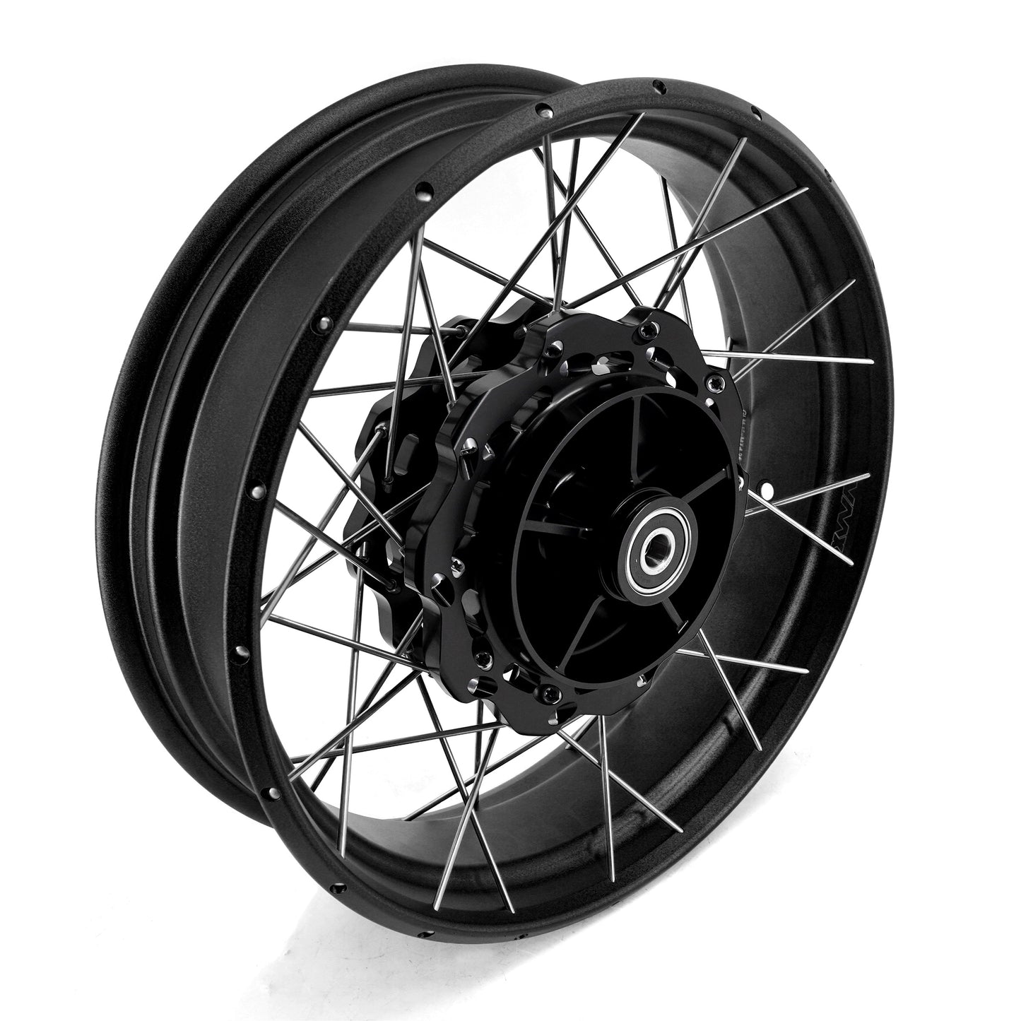 VMX-Racing Fit Honda NX400 NX500 2024-2025 Black Hub & Black Rim 2.5*19 & 4.25*17 Tubeless Wheels