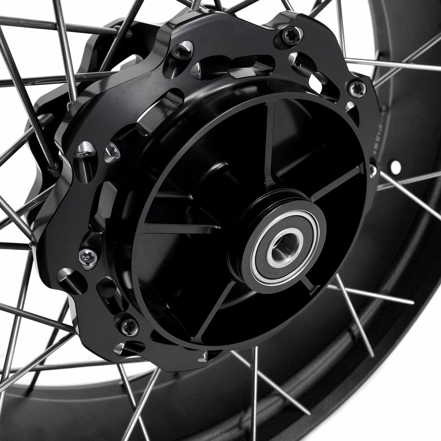 VMX-Racing Fit Honda NX400 NX500 2024-2025 Black Hub & Black Rim 2.5*19 & 4.25*17 Tubeless Wheels