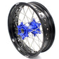 KKE 17Inch KX250F KX450F 2006-2021 For KAWASAKI Supermoto Alloy Wheels Rim Blue